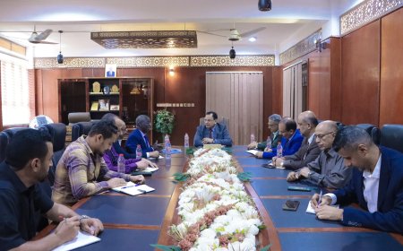 الوزير السقطري يبحث مع منظمة العون الإنسانية والتنموية (HAD) تنفيذ مشاريع تنموية في قطاعات الزراعة والثروة السمكية