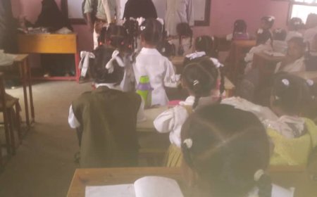 القائم بأعمال مدير تربية خنفر يتفقد سير العملية التعليمية في مدارس جعار