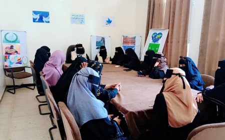 مبادرة "معاً للسلام" للنساء تناقش آليات بناء السلام وحل النزاعات في أبين على المستوى الوطني