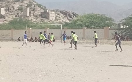 انطلاق الدوري المدرسي لكرة القدم بثانوية جواس بمواجهة مثيرة بين الصف الأول (أ) والثاني الأدبي