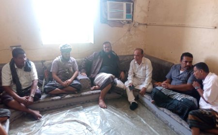 زيارة تفقدية رفيعة المستوى لمقر الحزام الأمني بزنجبار لتعزيز التنسيق بين الأجهزة الأمنية والمدنية