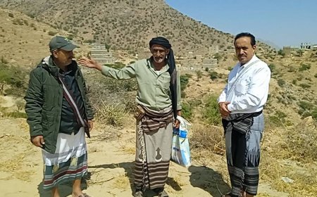 سرار يافع تشرفت بزيارة ودية لأبو صلاح الهيثمي والشيخ محسن العامري