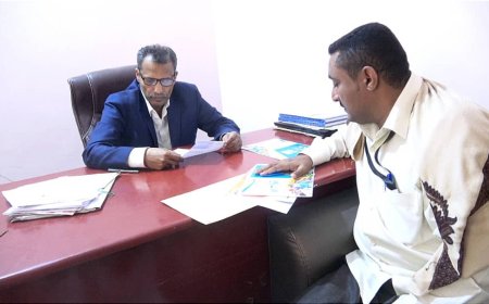 في لقاء جمعه برئيسها.. محافظ أبين يثني على جهود مؤسسة "تراحم" الإنسانية في خدمة المجتمع