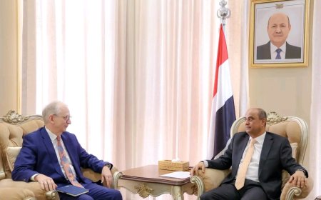 رئيس الوزراء يستقبل سفير ألمانيا الاتحادية لدى اليمن
