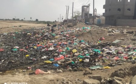 أكوام النفايات في لحج تتحول إلى مصانع أمراض ( تقرير) 