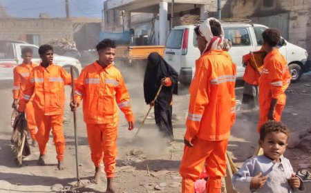 بتوجيهات محافظ أبين.. تدشين حملة نظافة شاملة بمدينة شقرة الساحلية