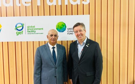 وزير المياه والبيئة يبحث مع صندوق المناخ الأخضر دعم مشاريع التكيف في اليمن