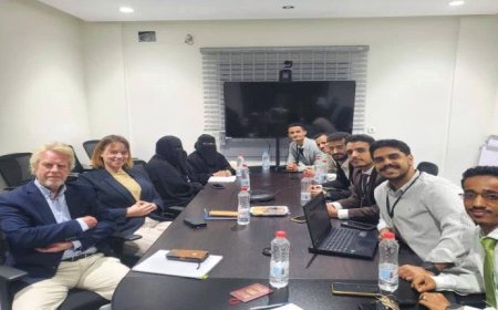 اتحاد طلاب جامعة عدن يبحث مع السفارة الهولندية آفاق التعاون في مجالات البيئة والمناخ