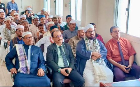 رباط الإمام المشهور يشارك في حفل افتتاح المحكمة الصورية والمكتبة العلمية ومعمل الحاسوب بجامعة الوسطية بالعاصمة عدن