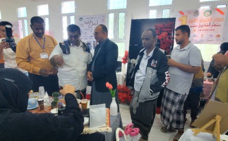 أفتتاح البازار الخيري الأول بمديرية القطن