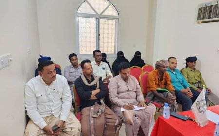 تنفيذية مؤتمر حضرموت الجامع بتريم تقيّم أداءها وتعزيز مسار التنسيق المجتمعي