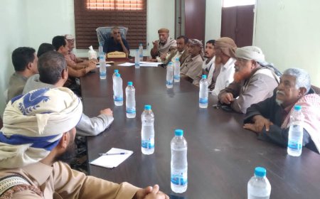 المكتب التنفيذي حبان يعقد دورتة الإعتيادية لشهر نوفمبر 2025 ويناقش عدد من التقارير في جدول أعماله