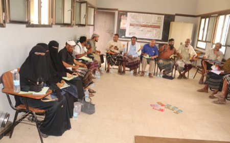 المركز السويدي الدولي يقيم دورة تدريبية لمدراء المكاتب التنفيذية بمديرية كرش القبيطة حول "تأهيل وبناء القدرات" 