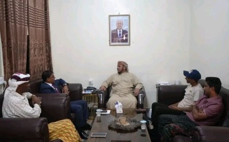 محافظ سقطرى يناقش مع وكيل هيئة حماية البيئة الجهود المشتركة لصون المحميات والتنوع الحيوي