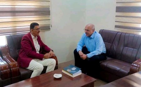الكثيري يبحث تنسيق الجهود مع مكتب الشؤون الاجتماعية بساحل حضرموت