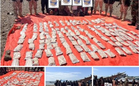 الحملة الأمنية لقوات العمالقة تضبط قارباً يحمل 600 ألف قرص كبتاجون في عملية بحرية نوعية بمديرية المضاربة 