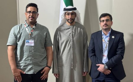 نائب وزير المياه والبيئة ووكيل عدن يبحثان مع مساعد وزير الخارجية الإماراتي دعم مشاريع الطاقة المتجددة