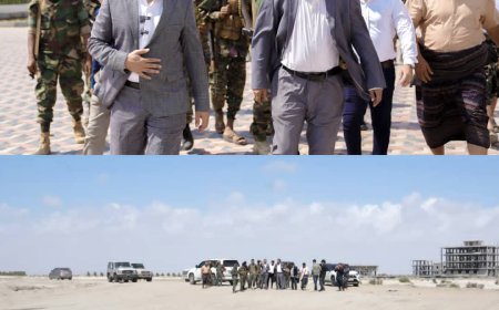 محافظ أبين يتفقد مشروع "مدينة الأحلام" السكنية ويؤكد دعم الاستثمارات التنموية في المحافظة