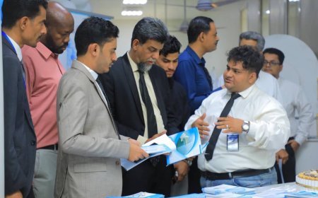 انفوسوفت تتألق في يوم المحاسب العالمي بجامعة حضرموت بجناح تعريفي متميز