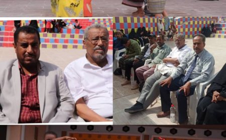 بحضور وكيلي المحافظة جرفوش والحمزة..   تربية أبين تقيم المعرض الثاني لرياض الأطفال عن الحرف والمهن احتفاءً بيوم الطفل العالمي