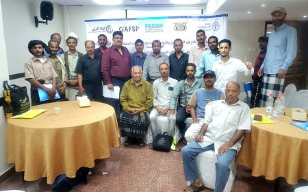 كلية ناصر للعلوم الزراعية بجامعة لحج تنفذ ورش تدريبية في مجال إنشاء وإدارة الحدائق المنزلية