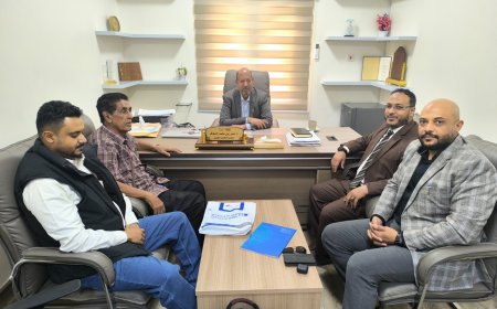 تعزيز الشراكة بين مؤسسة البصر الخيرية والمجلس الاختصاصي الطبي اليمني بالعاصمة عدن