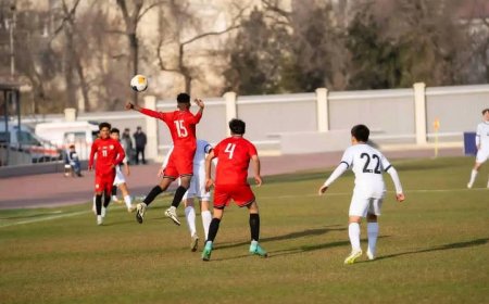 المنتخب الوطني للناشئين يحقف فوز مستحق على قيرغيزستان