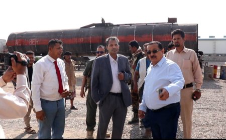 يحدث الآن : محافظ أبين ومدير الشركة الكندية"MO" يدشّن العمل في الخلاطة الأسفلتية الصديقة للبيئة بمنظومة الفلر بمشروع سد حسان.