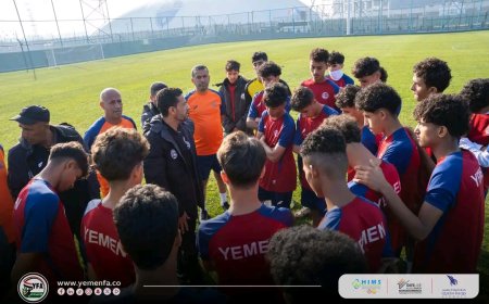 منتخب الناشئين يجري تدريبا تحضيريا لملاقاة غوام غدا هيثم الأصبحي: سنخوض مواجهة غوام بذات الروح أمام قيرغزستان