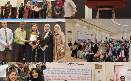 مركز المرأة بجامعة عدن يختتم مشاريع شبكة بناء السلام بالعاصمة عدن 