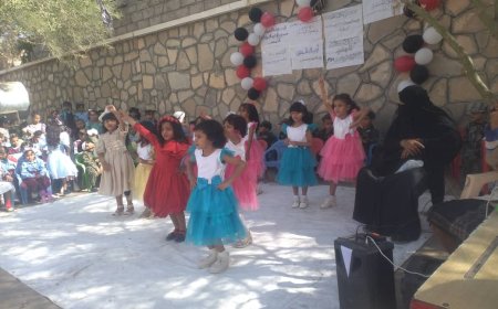 مدير تربية لودر يحضر احتفالية عيد الاستقلال في روضة "عبدالله حسن"