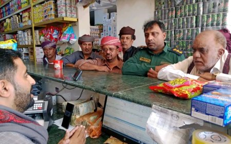 مدير عام مديرية سيحوت يترأس حملة رقابية للنزول الميداني إلى الأسواق