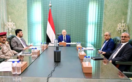 مجلس القيادة يجدد دعمه الكامل للإصلاحات الحكومية الشاملة ويشيد بالجاهزية العالية للقوات المسلحة والأمن وكافة التشكيلات العسكرية