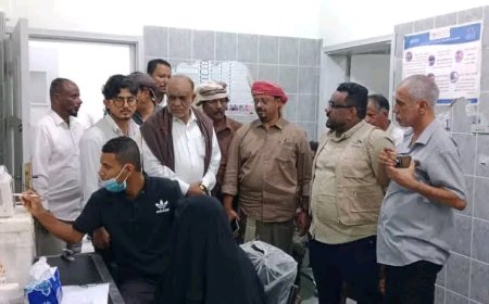 مدير عام المديرية يدشّن مخيم عمليات العيون المجاني بمستشفى سيحوت العام