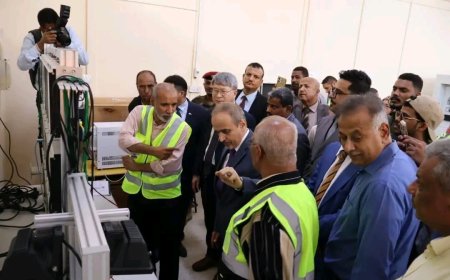 تدشين معمل الطاقة المتجددة في المعهد التقني الصناعي بالمعلا بدعم من الحكومة الكورية