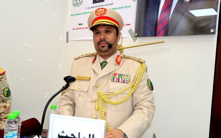 حصول الباحث العميد سامي السعيدي على درجة الزمالة من كلية الدفاع الوطني