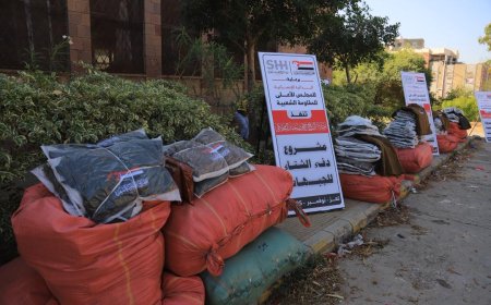 تعز.. الدائرة الإنسانية بالمجلس الأعلى للمقاومة تنفّذ مشروع "دفء الشتاء" لدعم المرابطين في الجبهات