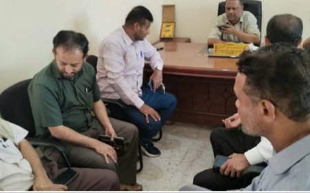 مكتب الشباب والرياضة بلحج وانتقالي المحافظة يناقشان ترتيبات مهرجان نوفمبر