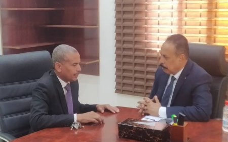 رئيس لجنة الحياد بالعاصمة عدن يلتقي رئيس مجلس إدارة صندوق صيانة الطرق