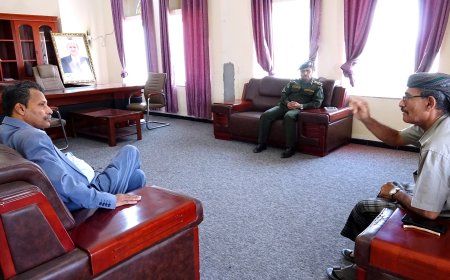 محافظ أبين: العبث بأمن أحور خط أحمر وسنضرب بيد من حديد كل معتدي على أمنها وسكينتها