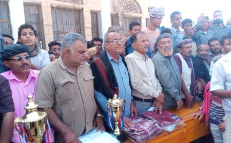 الشعلة بطلاً رياضياً وتعليمياً في مسابقات الذكرى الـ58 للاستقلال بمدارس حبيل جبر ردفان