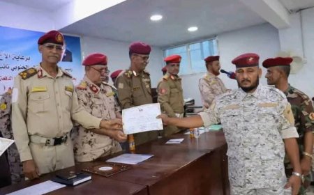 المساعد بسام الصبيحي يتصدر دفعة "قادة السرايا" ويحصد المركز الأول في دورة تأهيل القادة والأركان