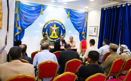 باتيس يقف أمام آخر التحضيرات للجان المختصة لفعالية 30 نوفمبر بسيئون