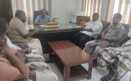 مدير عام بروم ميفع يناقش إحتياجات القطاع السمكي والتدخلات القادمة