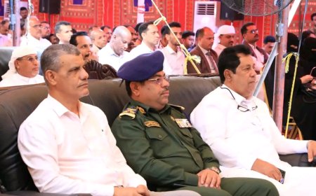 مدير كلية الشرطة يشارك في تدشين محطة الطاقة الشمسية التابعة للشركة العربية اليمنية للأسمنت