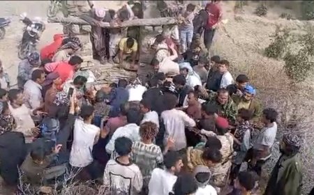 الأجهزة الأمنية في أبين تنقذ طفلة سقطت في بئر بمديرية يافع رصد