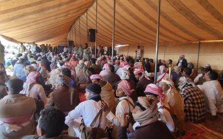 مناصب ومشايخ ومقادمة قبائل حضرموت ينصبون بالإجماع الشيخ خالد محمد بن عمر بن جعفر الكثيري رئيساً لحلف قبائل حضرموت في اللقاء الاستثنائي "بيان"