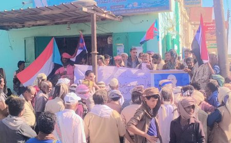 انتقالي أحور ينظم مسيرة جماهيرية ومهرجانًا خطابيًا إحياءً للذكرى الـ58 لعيد الاستقلال الوطني 30 نوفمبر