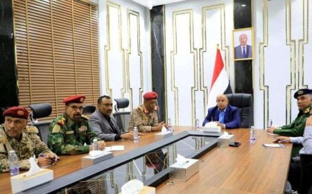 اجتماع أمني هام في حضرموت برئاسة المحافظ الخنبشي لمناقشة مستجدات الأوضاع