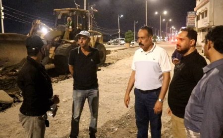 المهندس حسين العقربي يدشن أعمال مشروع التأهيل بالتزامن مع احتفالات الجلاء 30 نوفمبر 